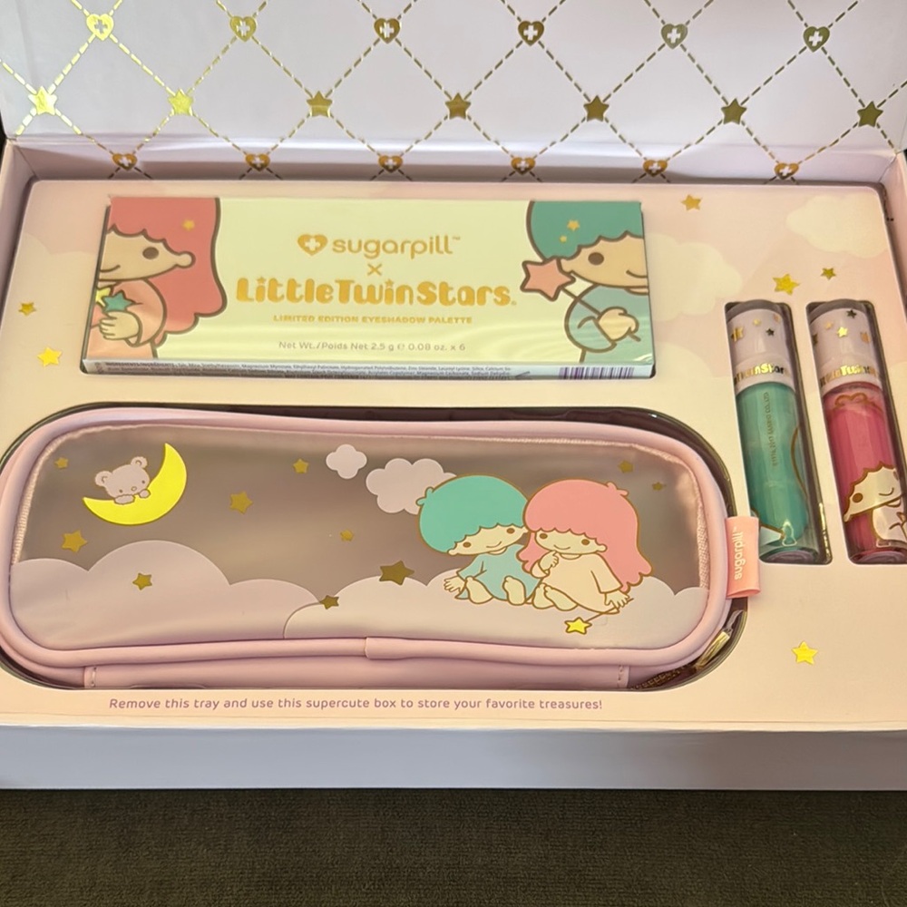 Sugarpill x Little Twin Stars Limited Edition Pro Makeup Collection New!